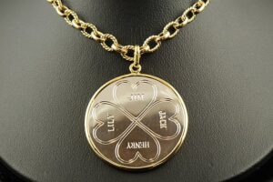 N60 SS&YG Heart Disc-0