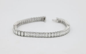 Emerald Cut Tennis Bracelet