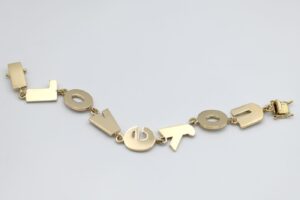 Large I Love You bracelet