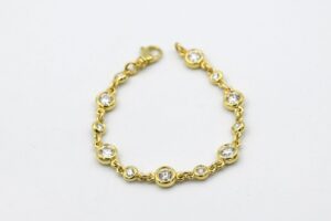 Bezel Set Tennis Bracelet